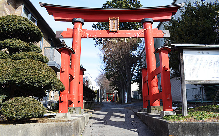 大門神社参道