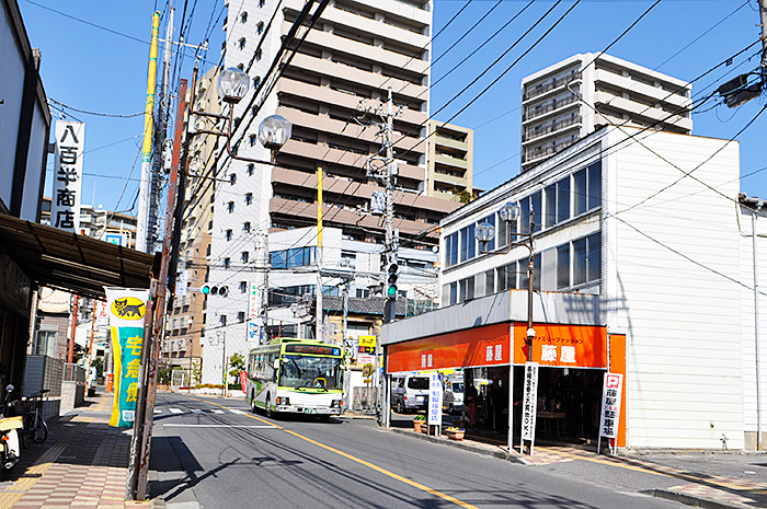 鳩ヶ谷宿本陣付近