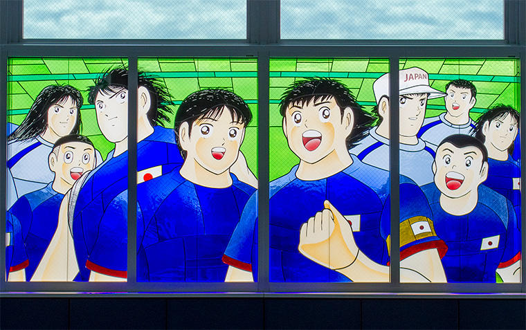 Captain Tsubasa Stained Glass