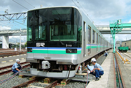 写真：緊急時対応訓練