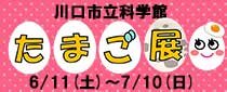 特別展「たまご展～命をつつむカプセル～」