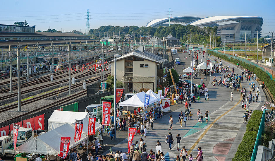 浦和美園歩行者専用道路 通称 浦和美園イベントプロムナード ご利用案内 埼玉高速鉄道 埼玉スタジアム線 都心直結 埼玉スタジアム直結