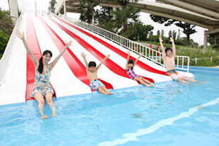 しらこばと水上公園　スライダープール