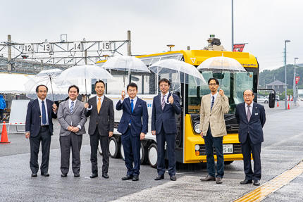 自動運転EVバス実証実験